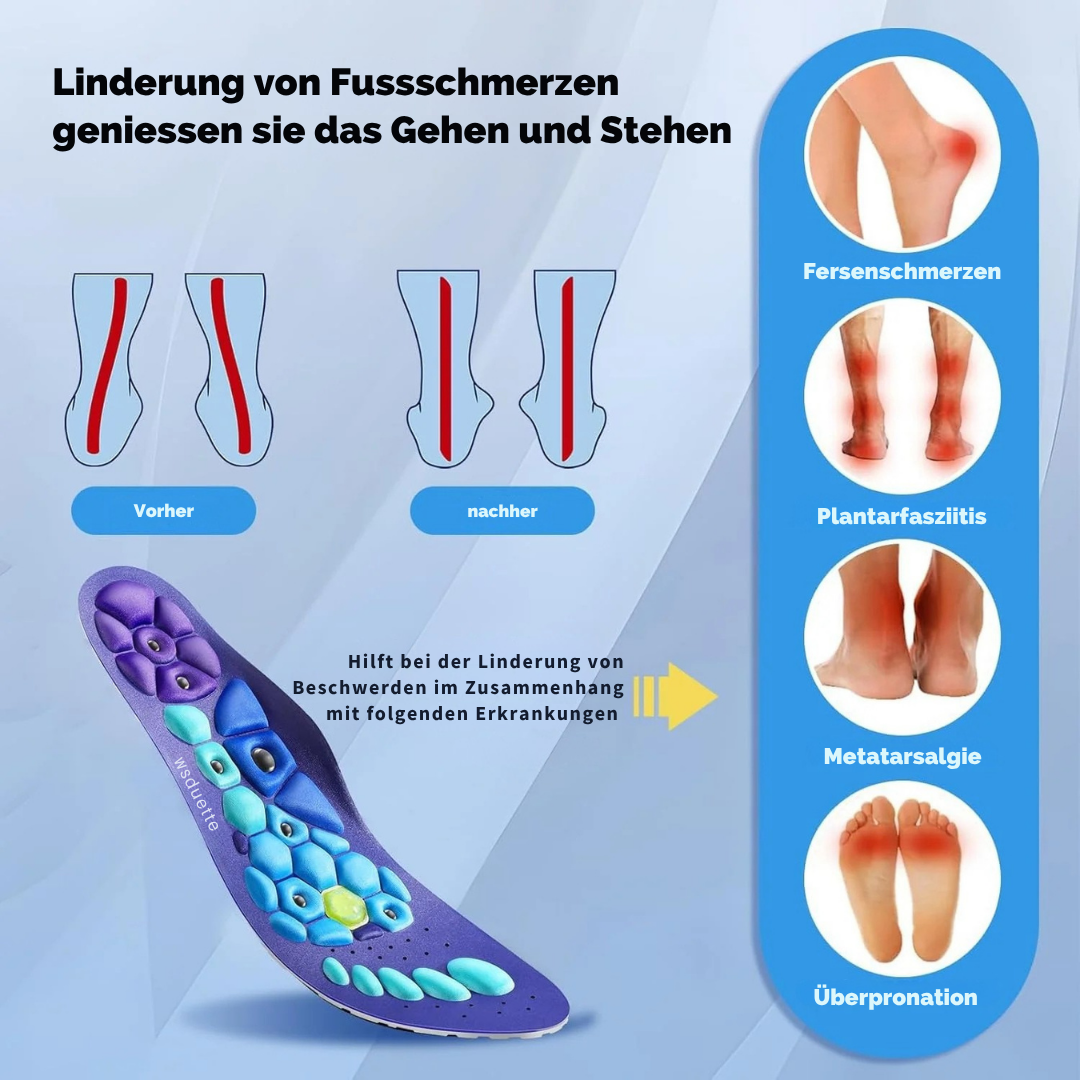 Magnetische Massage-Schuhsohlen