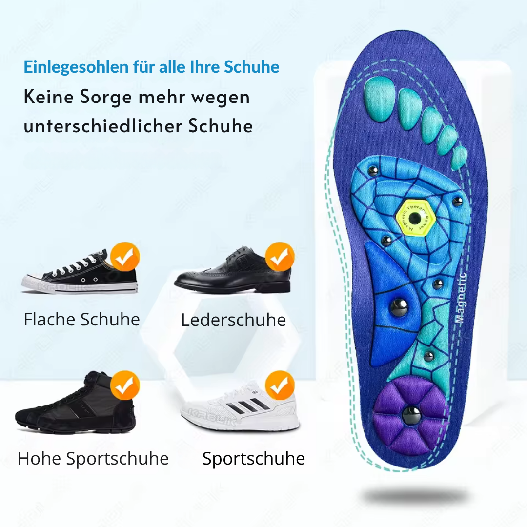 Magnetische Massage-Schuhsohlen