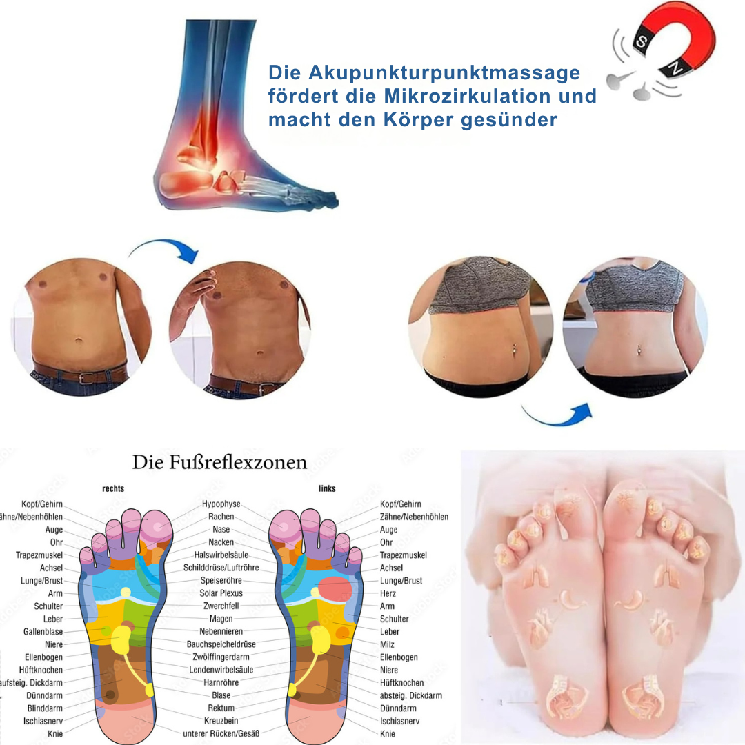 Magnetische Massage-Schuhsohlen