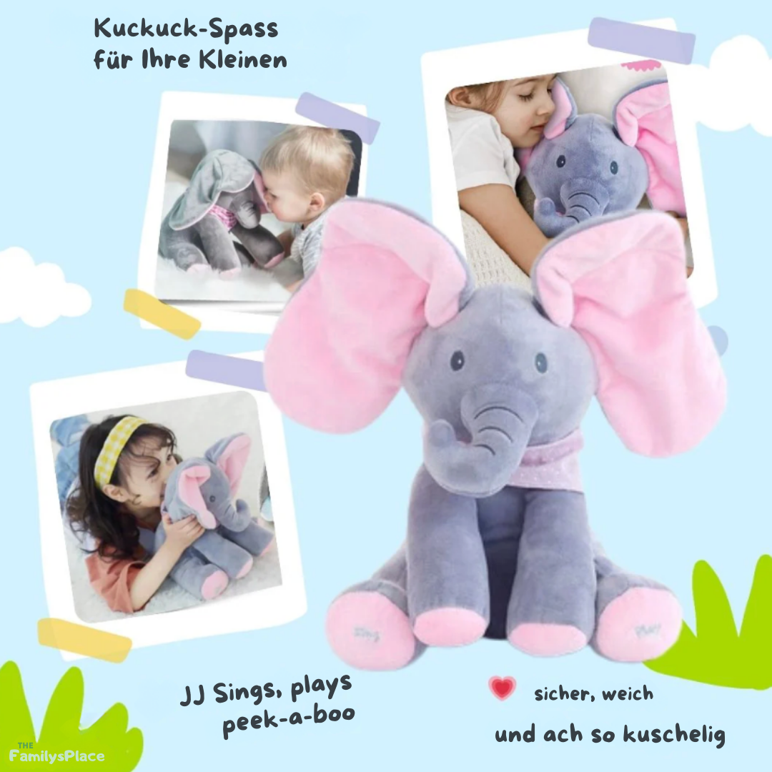 Singender Kuschel-Elefant
