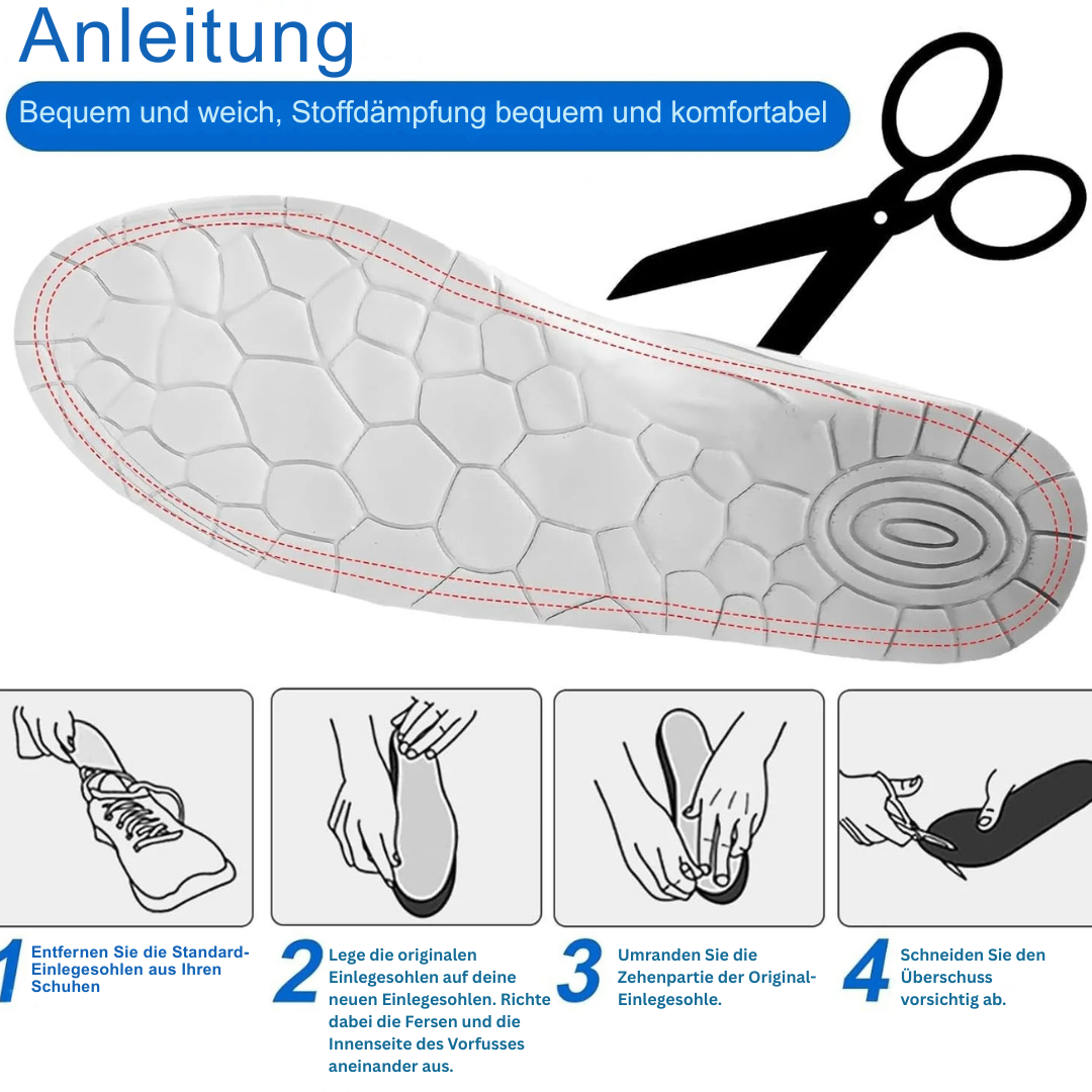 Magnetische Massage-Schuhsohlen