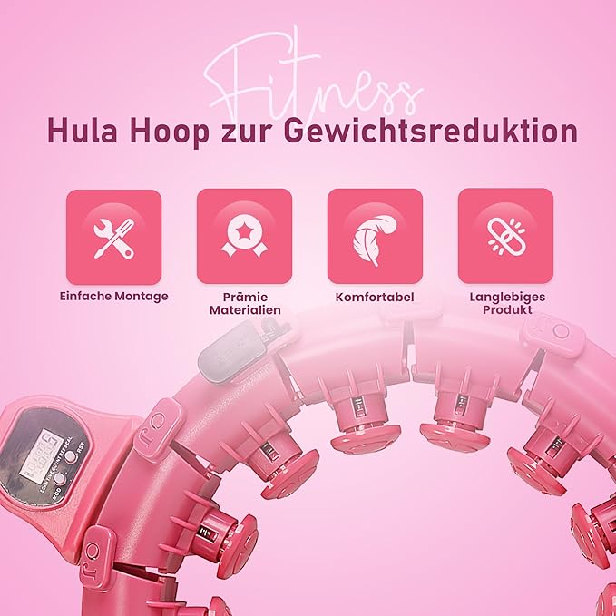 Abnehmbarer Hula-Reifen