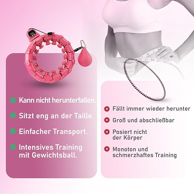 Abnehmbarer Hula-Reifen
