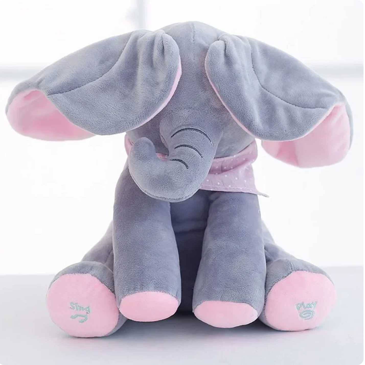 Singender Kuschel-Elefant