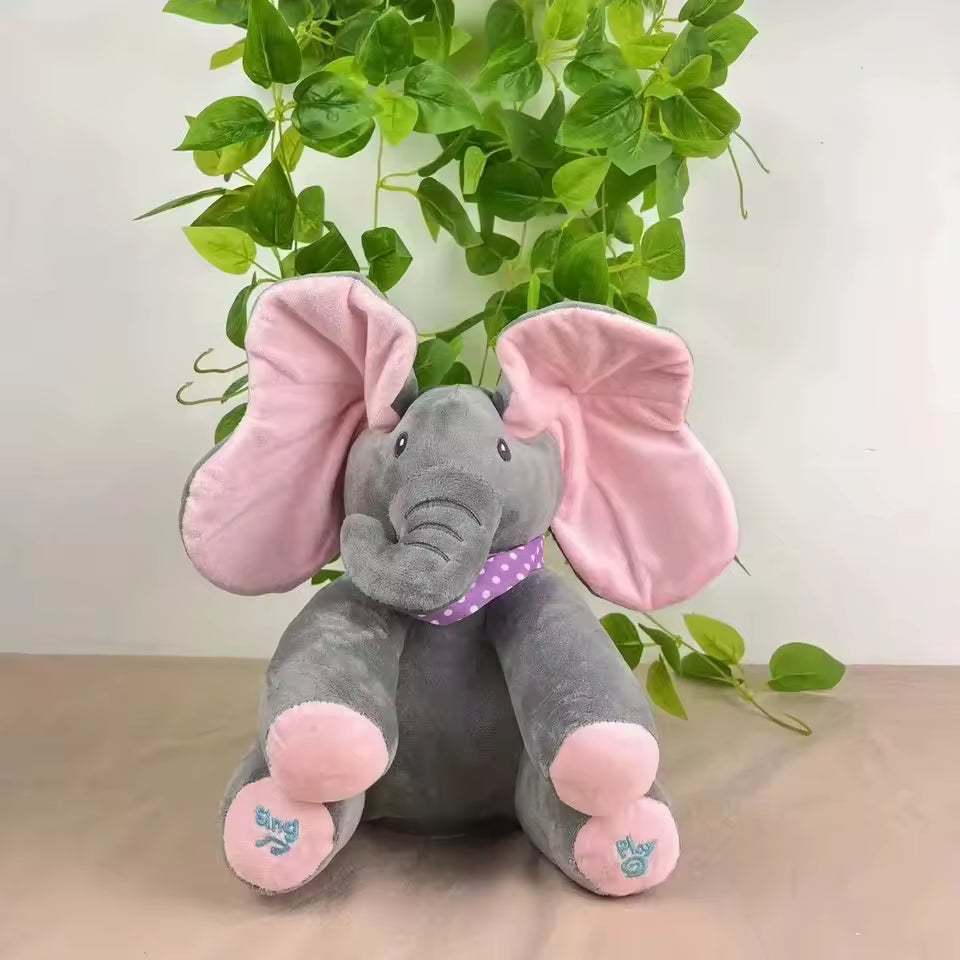 Singender Kuschel-Elefant